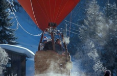 im Heißluftballon über Filzmoos