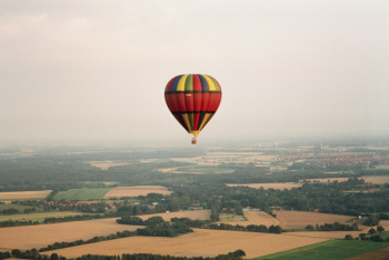 Ballonfahren über Ahrensburg