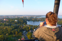 Schwerin - Die Perle im See - aus dem Heißluftballon
