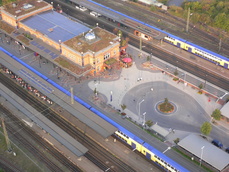 Hundertwasser Bahnhof in Uelzen